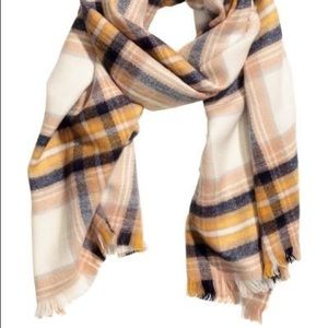 H&M Chunky Scarf Plaid
